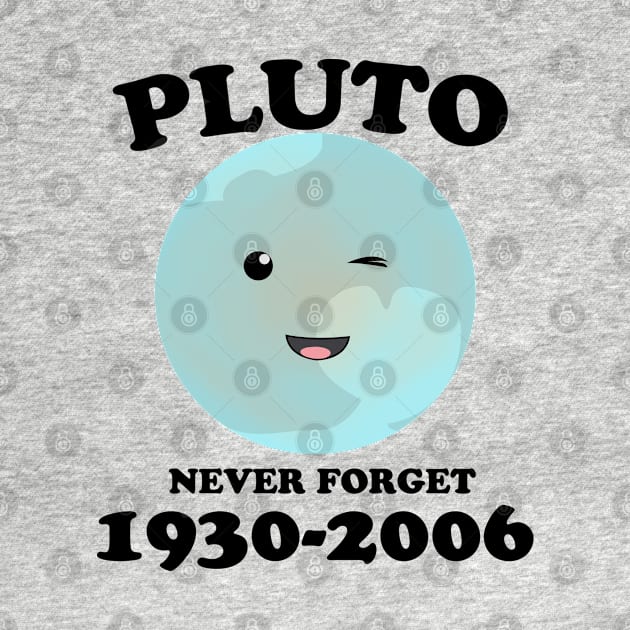 never forget pluto 1930-2006 by tita